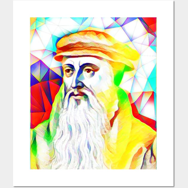 John Knox Colourful Portrait | John Knox Artwork 11 Wall Art by JustLit